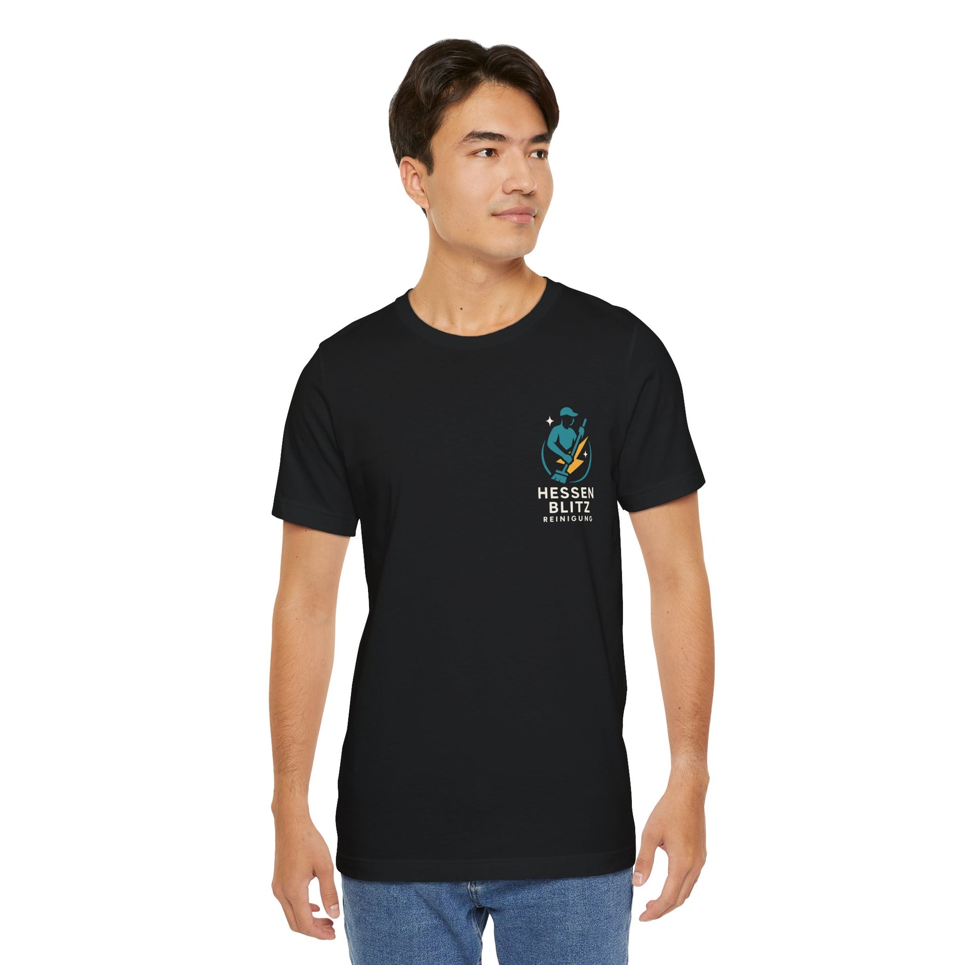 Hessen Blitz Short Sleeve Tee - Casual Graphic Shirt for Everyday Wear, Gift for Holidays, Team Spirit, Comfortable Unisex Apparel