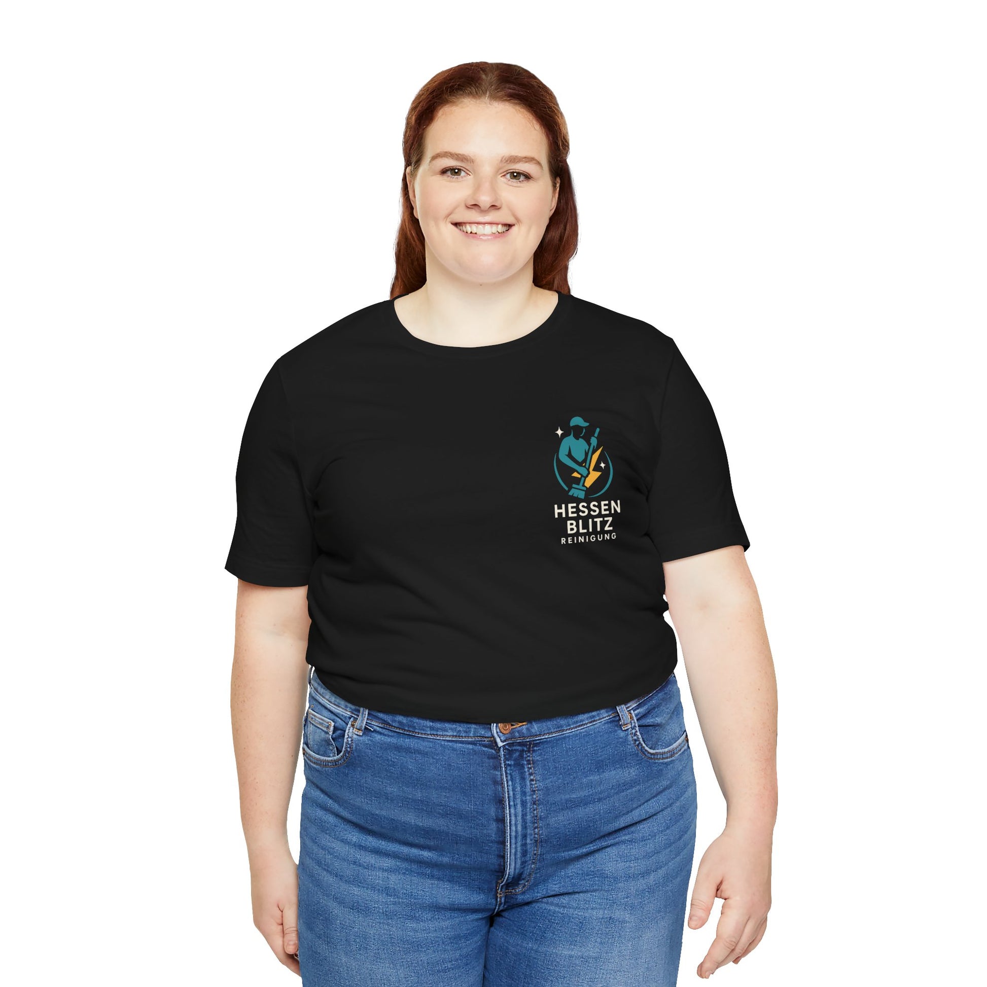 Hessen Blitz Short Sleeve Tee - Casual Graphic Shirt for Everyday Wear, Gift for Holidays, Team Spirit, Comfortable Unisex Apparel