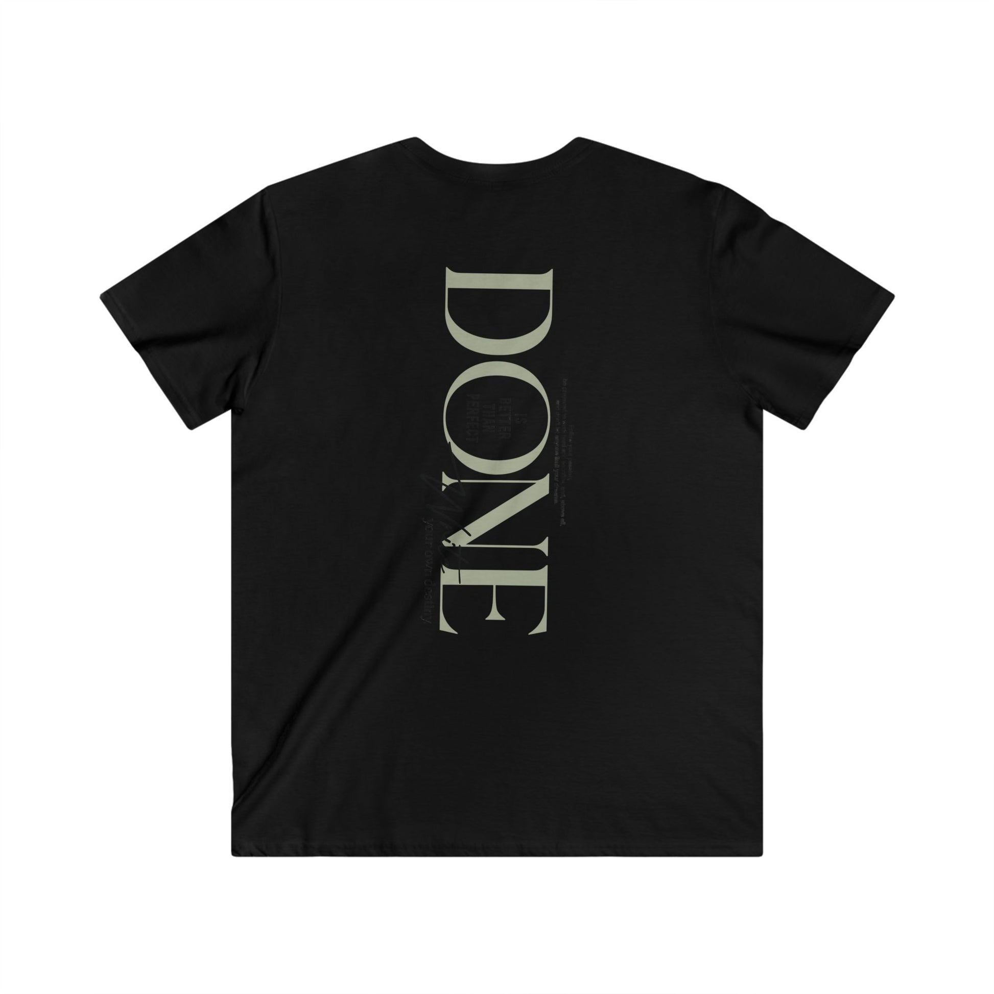 Stylish Men's V-Neck Tee - Comfortable, Casual, Perfect Gift for Holidays, Unique Statement Shirt, Daily Wear, Fashion Essential, Done [...]