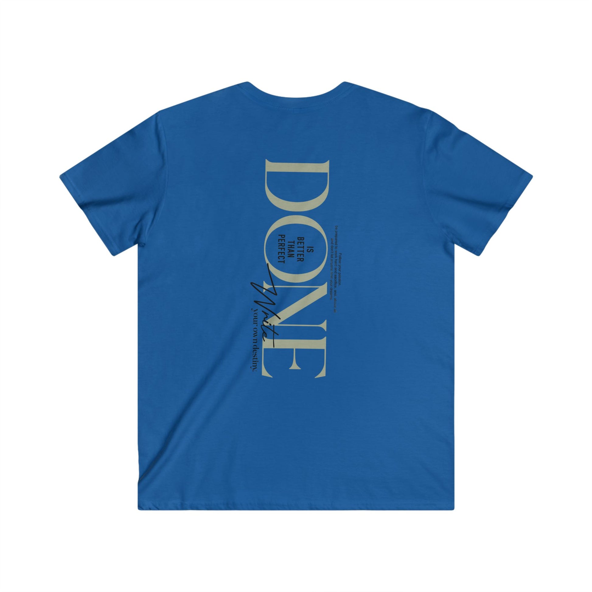 Stylish Men's V-Neck Tee - Comfortable, Casual, Perfect Gift for Holidays, Unique Statement Shirt, Daily Wear, Fashion Essential, Done [...]
