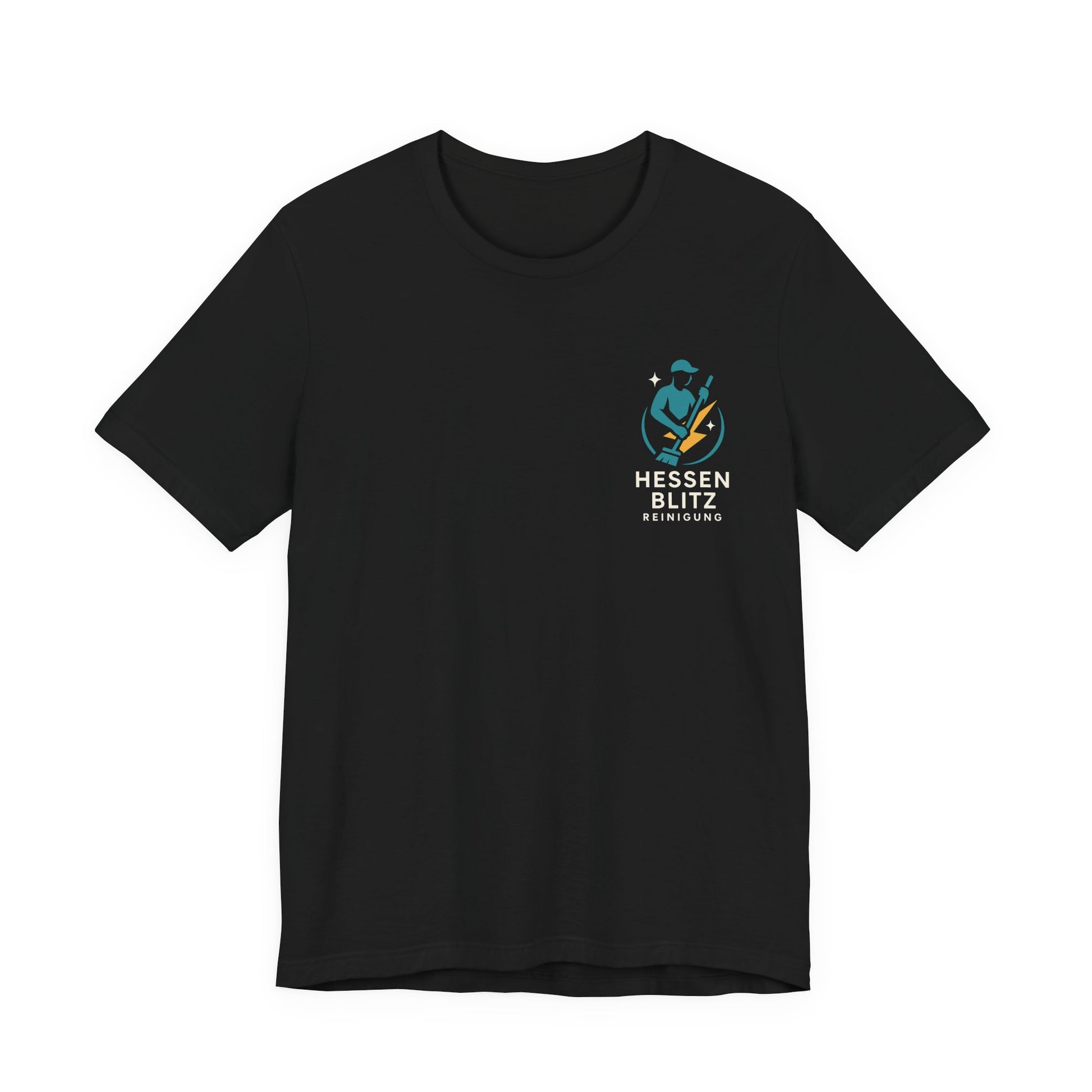 Hessen Blitz Short Sleeve Tee - Casual Graphic Shirt for Everyday Wear, Gift for Holidays, Team Spirit, Comfortable Unisex Apparel