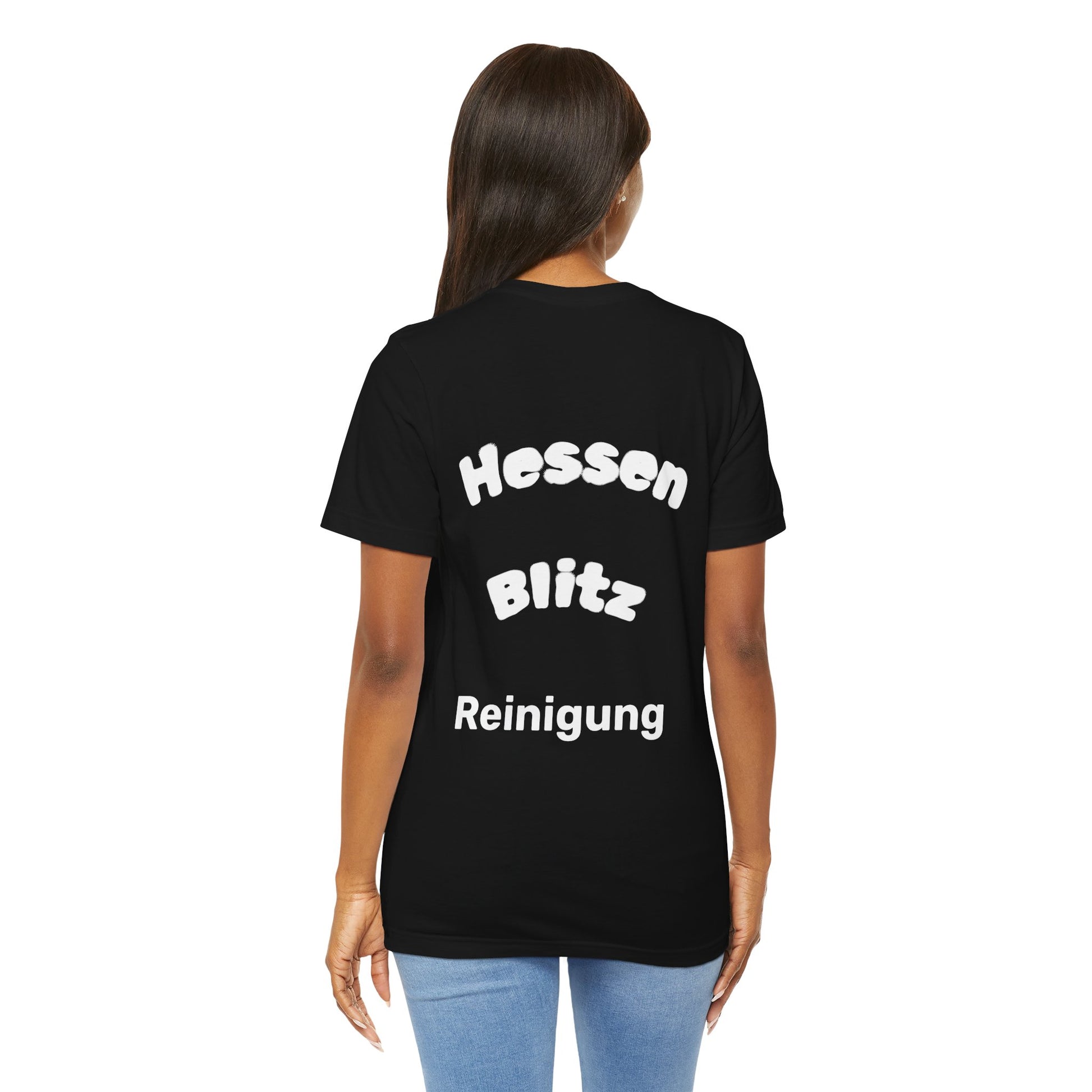 Hessen Blitz Short Sleeve Tee - Casual Graphic Shirt for Everyday Wear, Gift for Holidays, Team Spirit, Comfortable Unisex Apparel