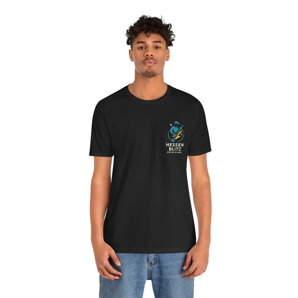 Hessen Blitz Short Sleeve Tee - Casual Graphic Shirt for Everyday Wear, Gift for Holidays, Team Spirit, Comfortable Unisex Apparel