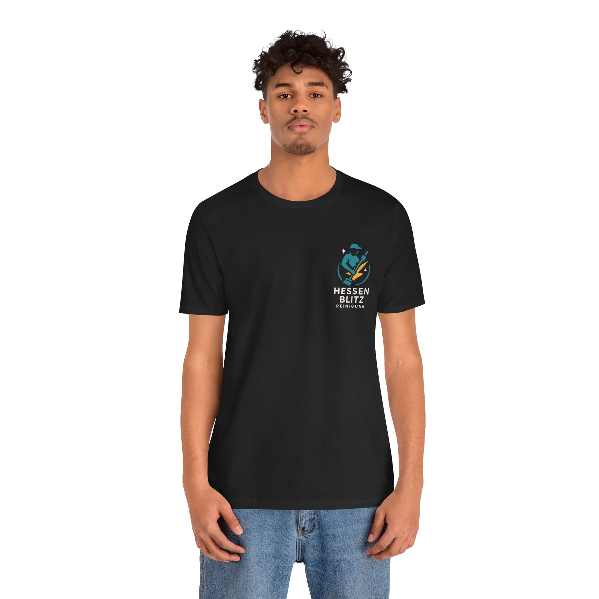 Hessen Blitz Short Sleeve Tee - Casual Graphic Shirt for Everyday Wear, Gift for Holidays, Team Spirit, Comfortable Unisex Apparel