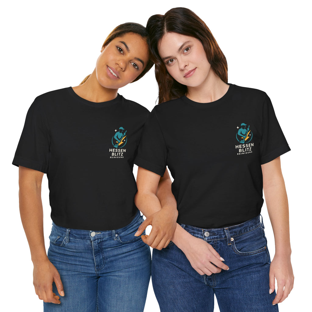 Hessen Blitz Short Sleeve Tee - Casual Graphic Shirt for Everyday Wear, Gift for Holidays, Team Spirit, Comfortable Unisex Apparel