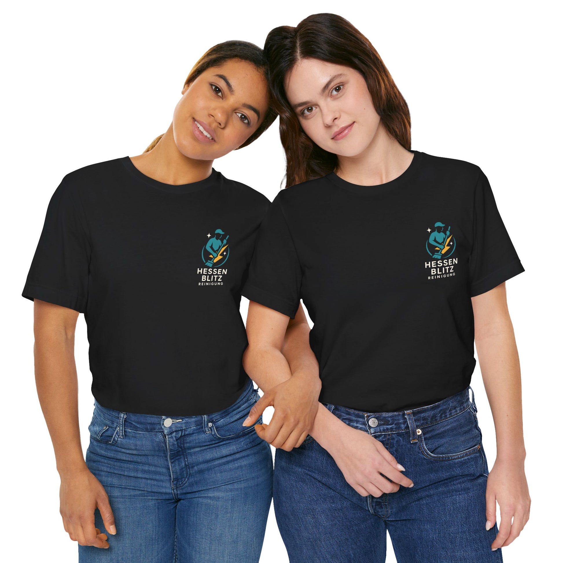 Hessen Blitz Short Sleeve Tee - Casual Graphic Shirt for Everyday Wear, Gift for Holidays, Team Spirit, Comfortable Unisex Apparel