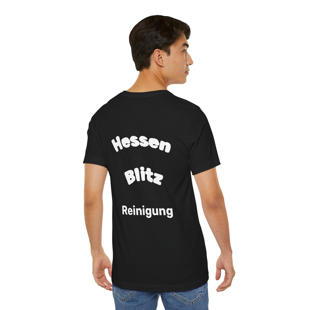 Hessen Blitz Short Sleeve Tee - Casual Graphic Shirt for Everyday Wear, Gift for Holidays, Team Spirit, Comfortable Unisex Apparel