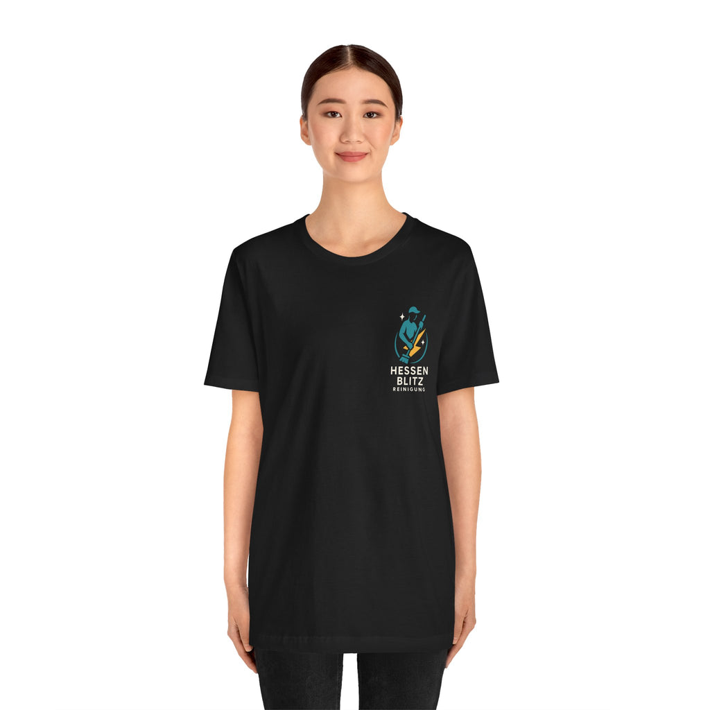 Hessen Blitz Short Sleeve Tee - Casual Graphic Shirt for Everyday Wear, Gift for Holidays, Team Spirit, Comfortable Unisex Apparel