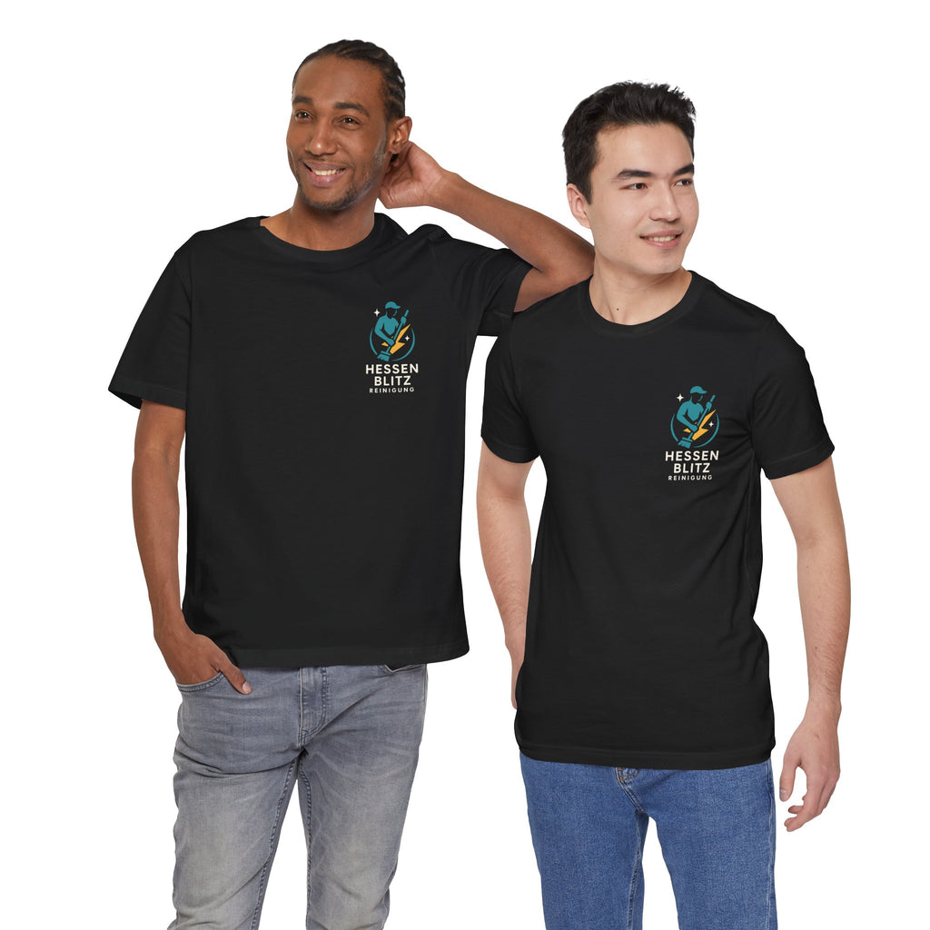 Hessen Blitz Short Sleeve Tee - Casual Graphic Shirt for Everyday Wear, Gift for Holidays, Team Spirit, Comfortable Unisex Apparel