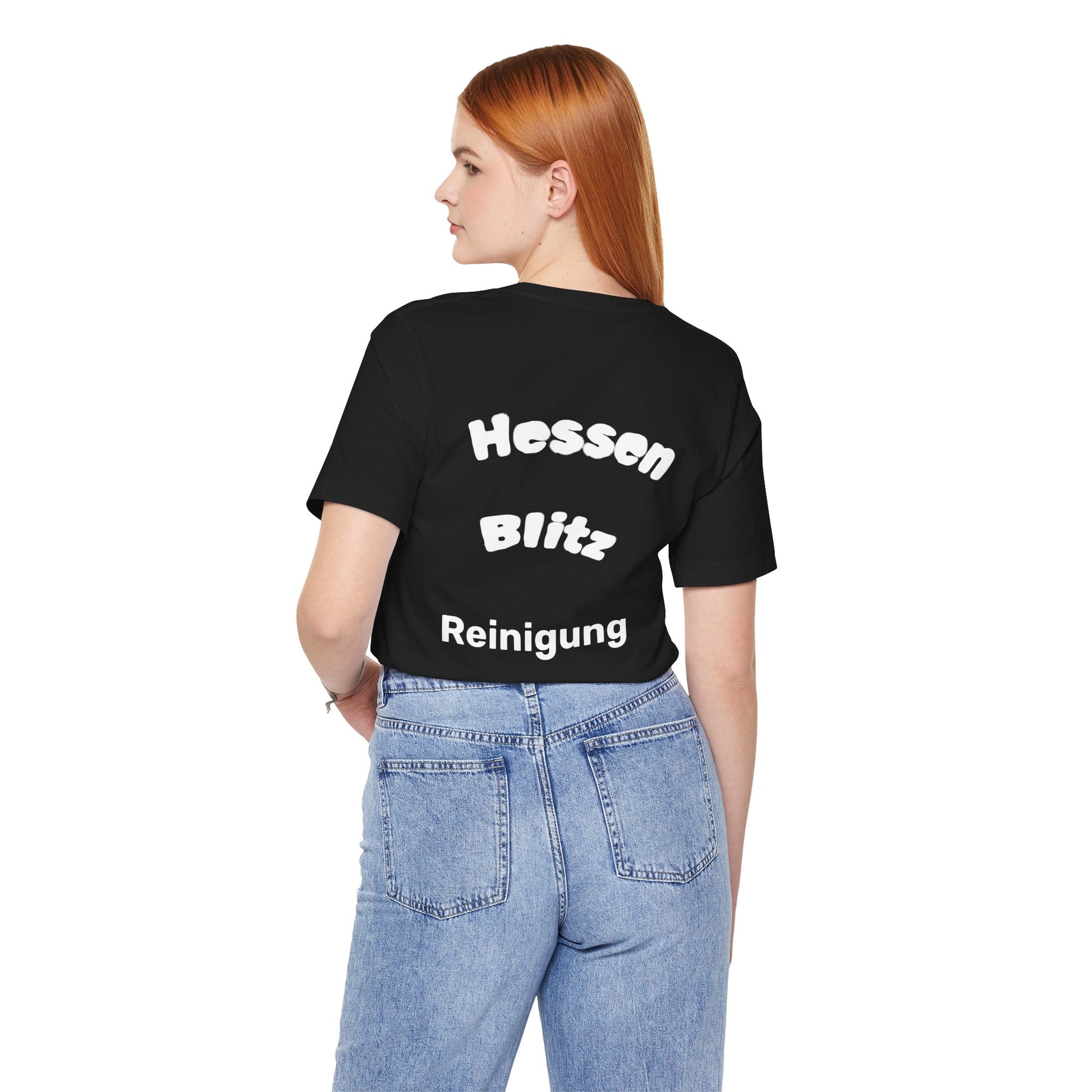 Hessen Blitz Short Sleeve Tee - Casual Graphic Shirt for Everyday Wear, Gift for Holidays, Team Spirit, Comfortable Unisex Apparel