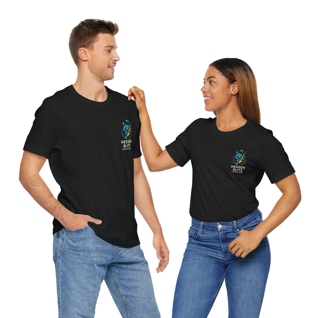 Hessen Blitz Short Sleeve Tee - Casual Graphic Shirt for Everyday Wear, Gift for Holidays, Team Spirit, Comfortable Unisex Apparel