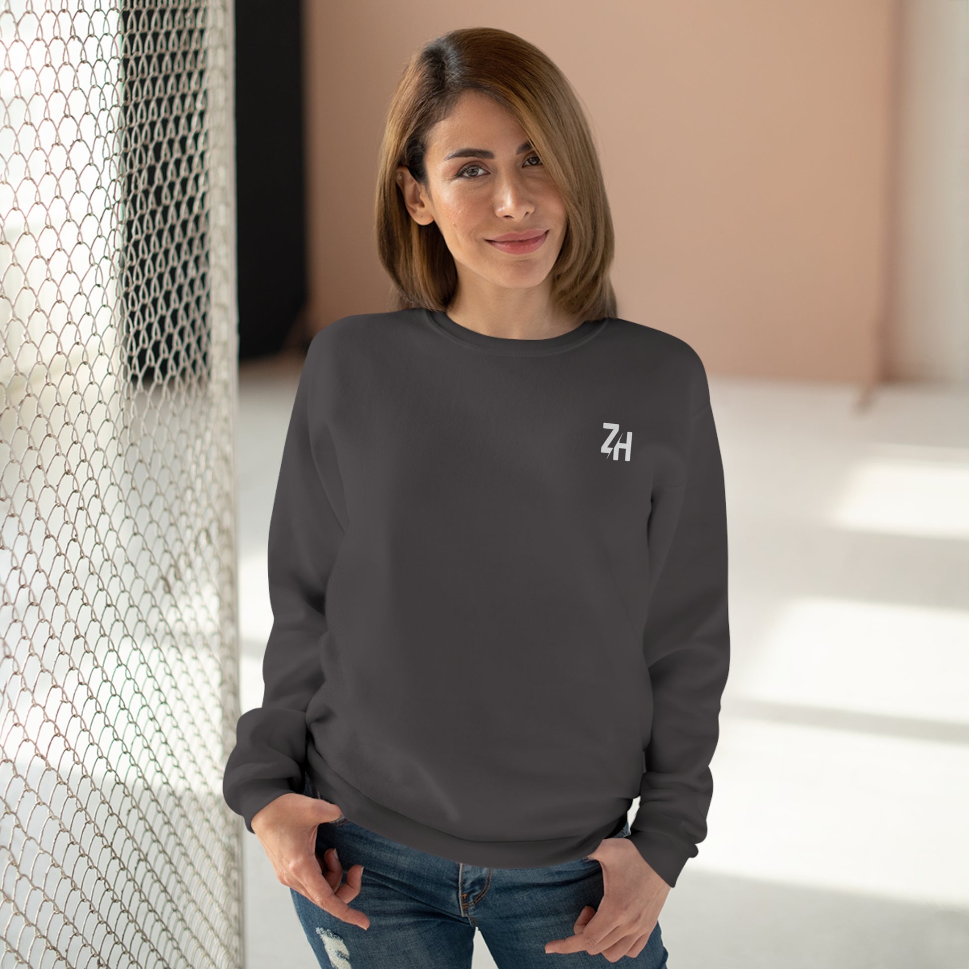 Stylish Graphic Sweatshirt for Everyday Comfort, Cozy Unisex Crew Neck Pullover for Casual Wear, Trendy Gift for Friends