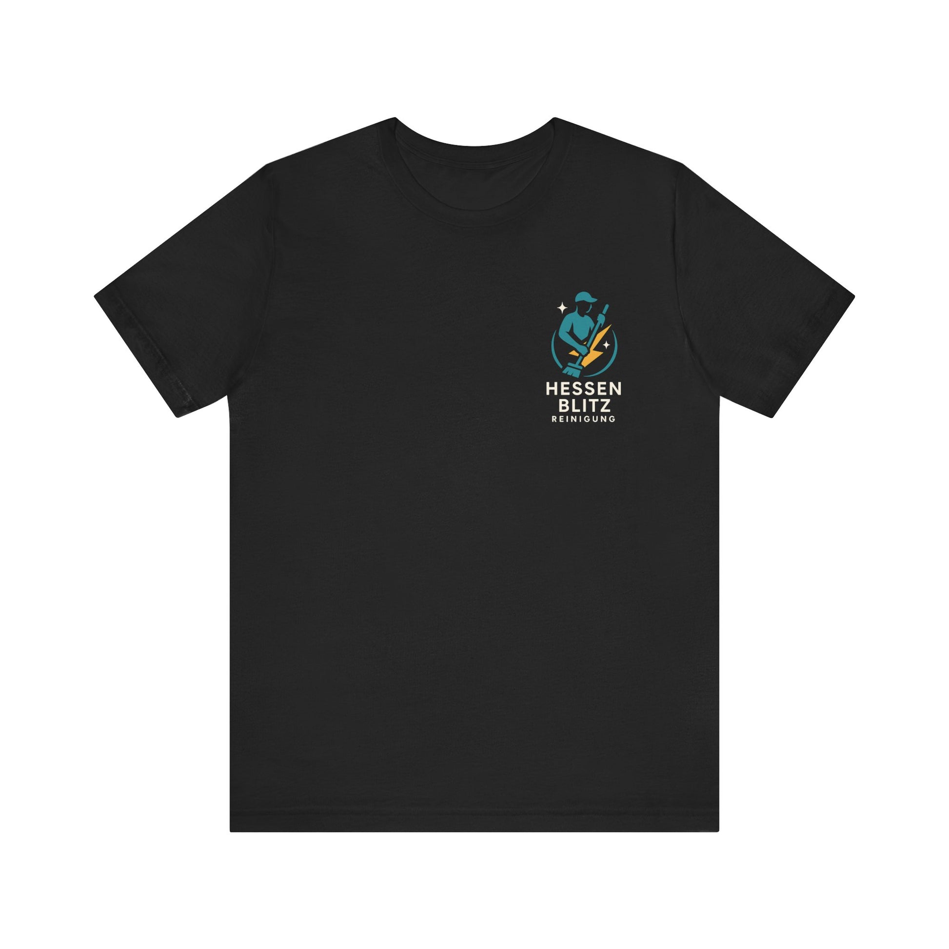 Hessen Blitz Short Sleeve Tee - Casual Graphic Shirt for Everyday Wear, Gift for Holidays, Team Spirit, Comfortable Unisex Apparel