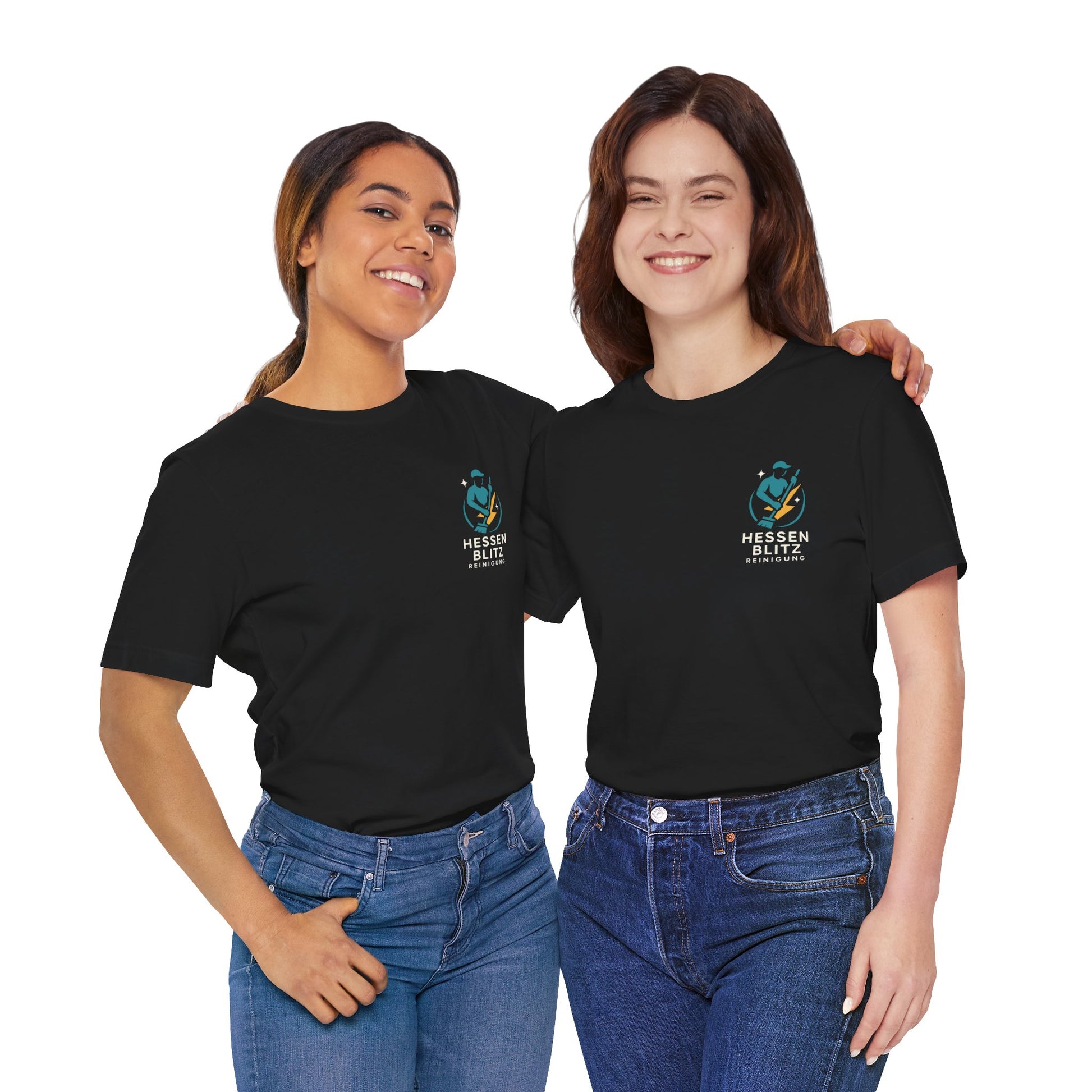Hessen Blitz Short Sleeve Tee - Casual Graphic Shirt for Everyday Wear, Gift for Holidays, Team Spirit, Comfortable Unisex Apparel